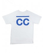 Bright Blue CC T-shirt white (front/back) T-shirts