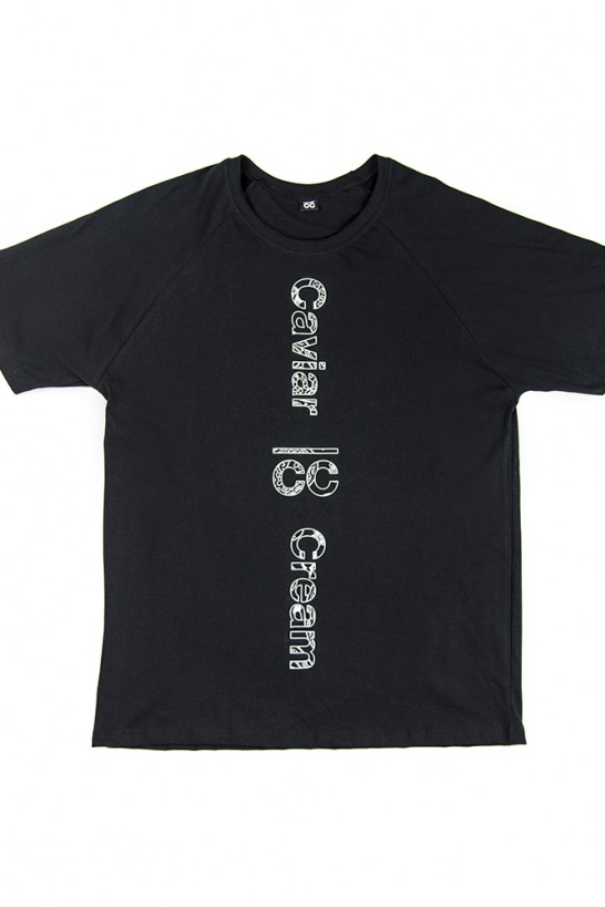 Black paisley pattern T-shirt black with white paisley pattern (front/back) T-shirts