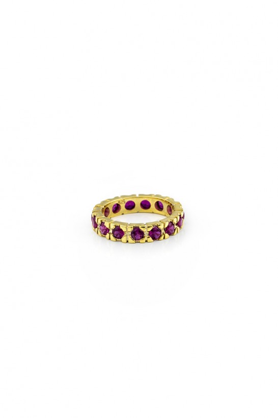 Olivia Purple Rings