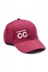 Bordeaux Hat with white CC logo