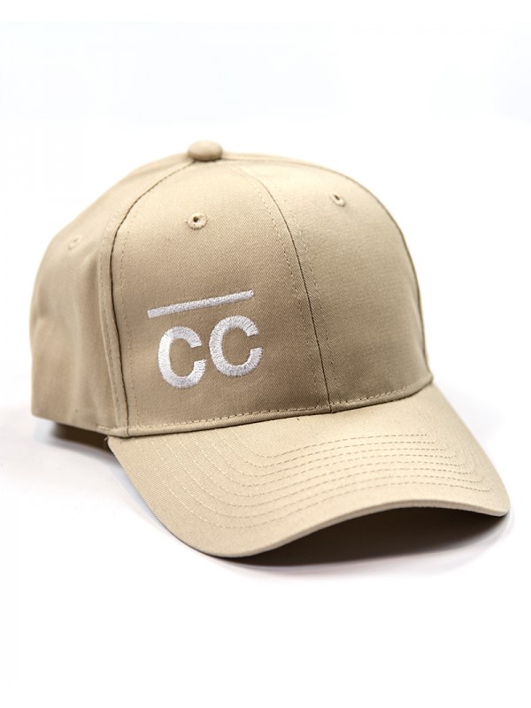 Sand Hat with White CC logo