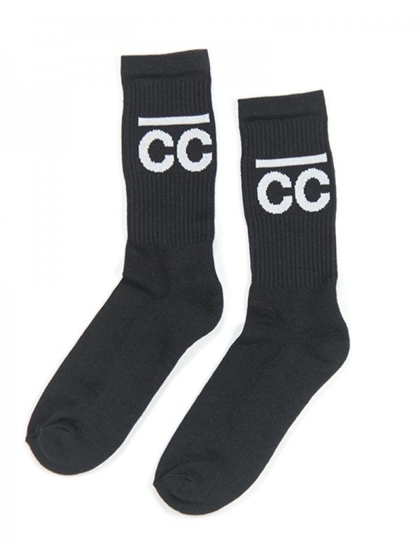 Socks Black with white CC logo