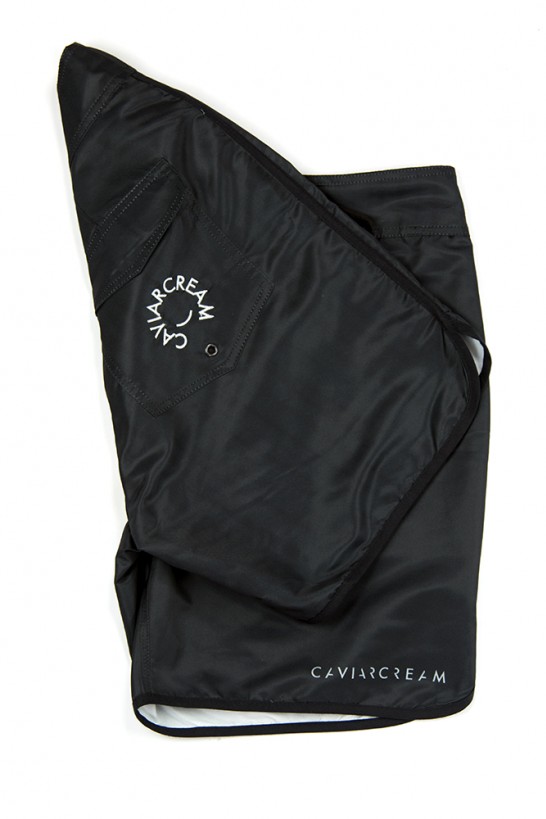 Caviar Cream swimwear logo print black Swimwear 
