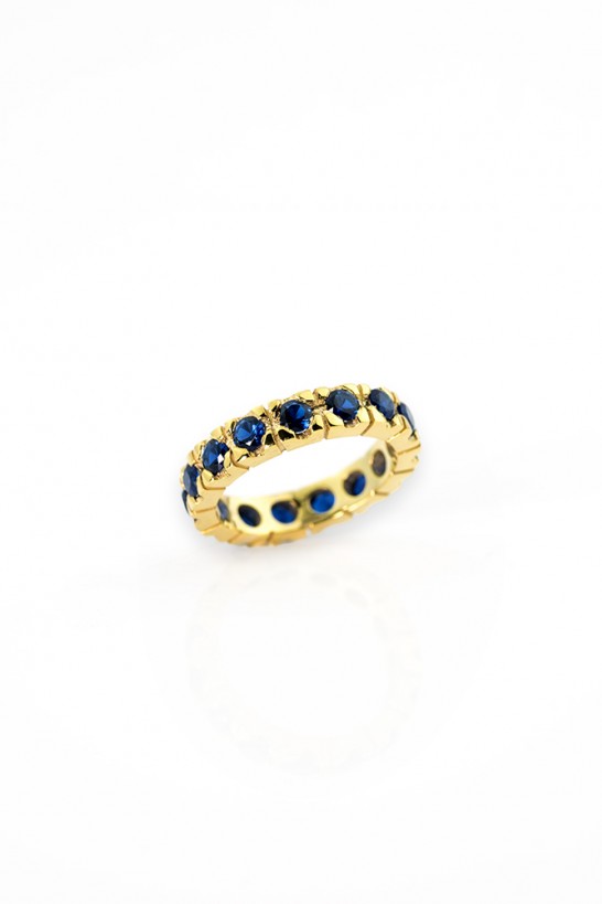 Olivia Blue Rings