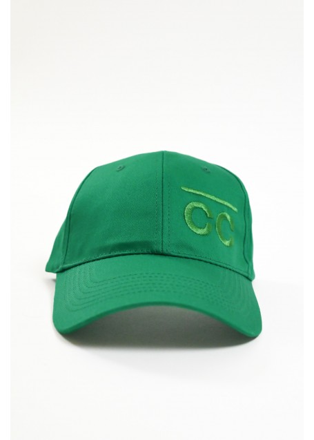 Green cap with CC logo