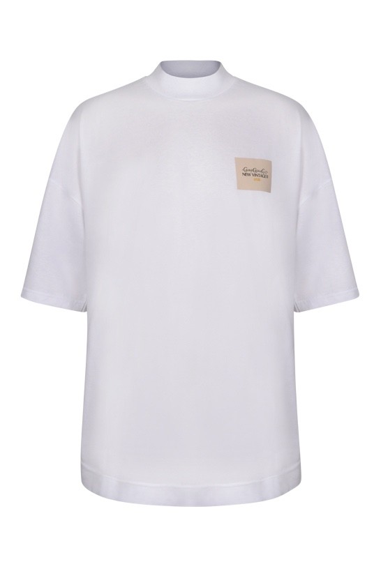 CC WHITE T-SHIRT "BRAHAMAS"SUMMER HOUSE '23 COLLECTION 