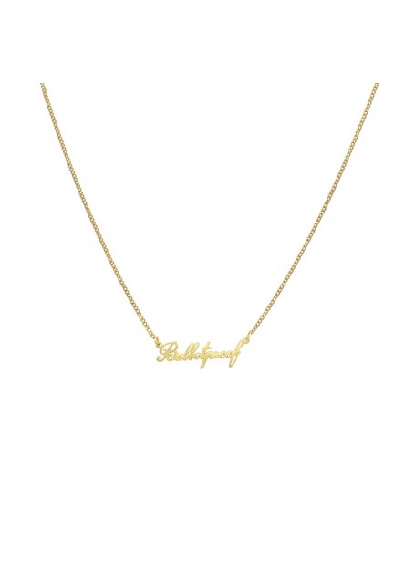  “BulletProof “ necklace GOLD
