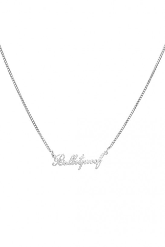 The “BulletProof “ necklace SILVER Jewelry