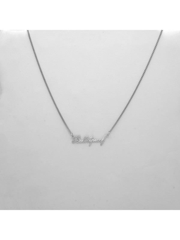  “BulletProof “ necklace SILVER