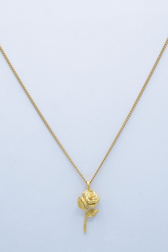 The “Roses are gold” necklace GOLD Jewelry