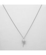 The "Roses are gold" neckless SILVER Jewelry