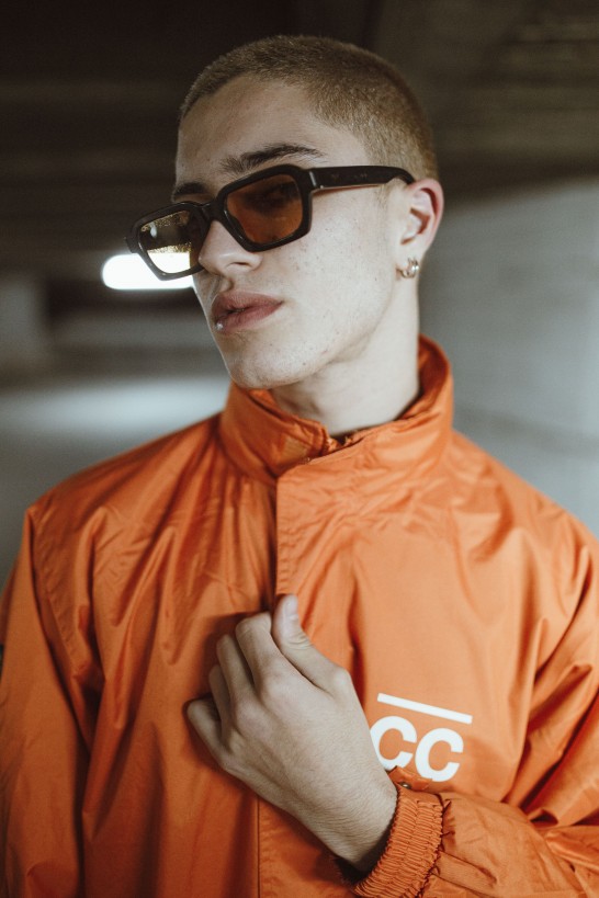 CC Zipped Orange Jacket 